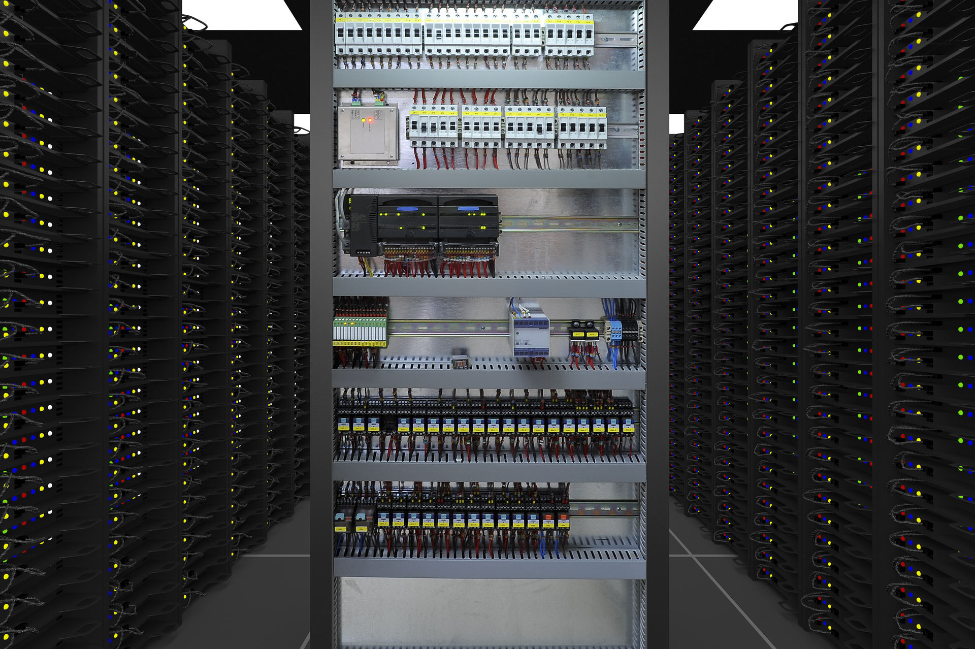 Industrial Elektrische Control Panel